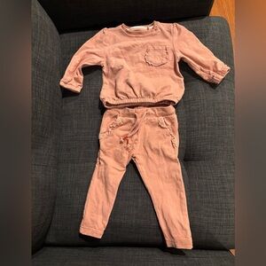 Noppies Cameo Rose Vranje Sweater and Jogger Set